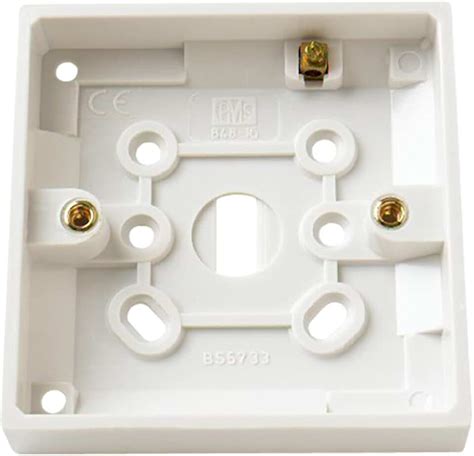 metal back box for light switch|single light switch back box.